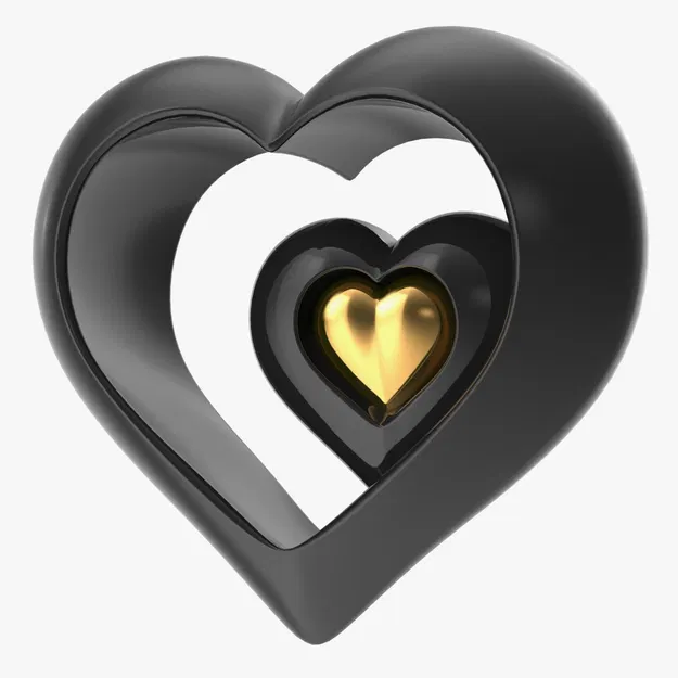 Heart Black v5 - Image 1