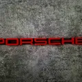 Logo Porsche 3D - Thumbnail 1
