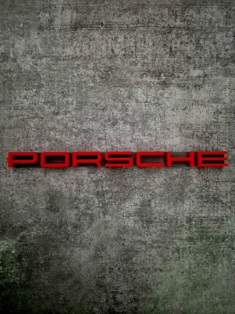 Logo Porsche 3D - Image 2