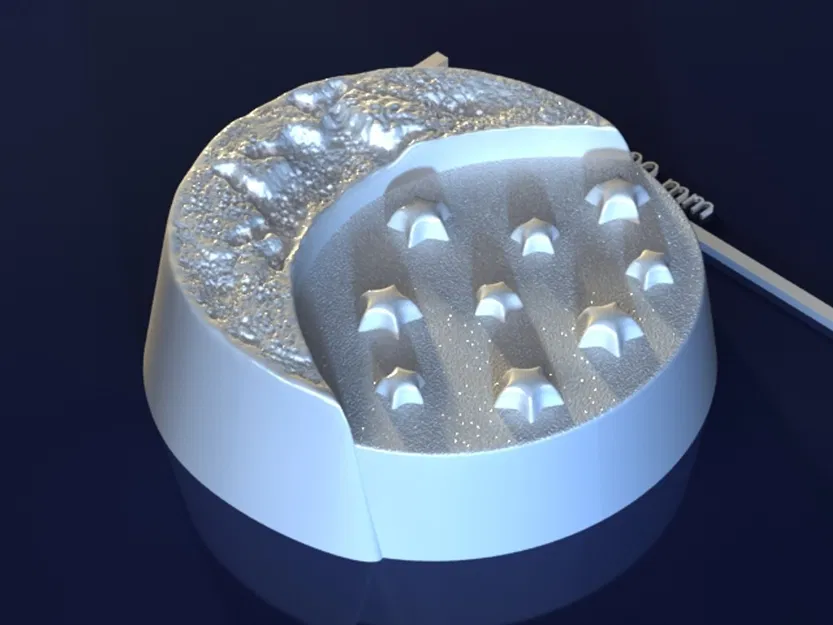 Night_WizUpW – Mẫu 3D khuôn chủ đề ban đêm cho xà phòng, chocolate & nến - Image 3