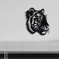 Trang Trí Tường Đầu Hổ – Vector Art Sẵn Sàng In 3D - Thumbnail 1