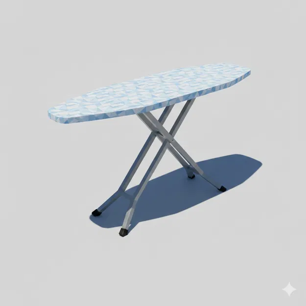 Bàn ủi đồ Low Poly - Image 1