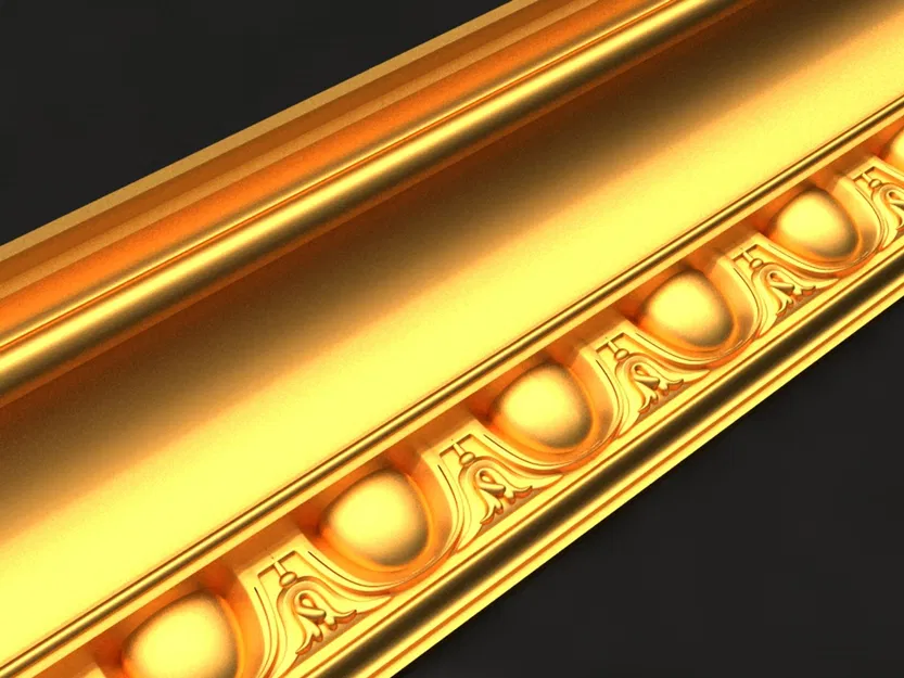 Cornice_x0mNC – Mẫu 3D khuôn cornice phào chỉ trang trí sẵn sàng 3D print - Image 3