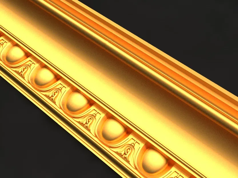 Cornice_x0mNC – Mẫu 3D khuôn cornice phào chỉ trang trí sẵn sàng 3D print - Image 4