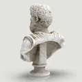 Tượng bán thân Marcus Aurelius Low Poly Game Ready UHD STL để in 3D - Thumbnail 2