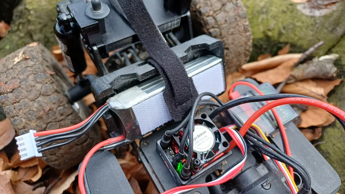 Enduro12 Trail Truck Element RC - Khay pin lớn hơn - Image 3