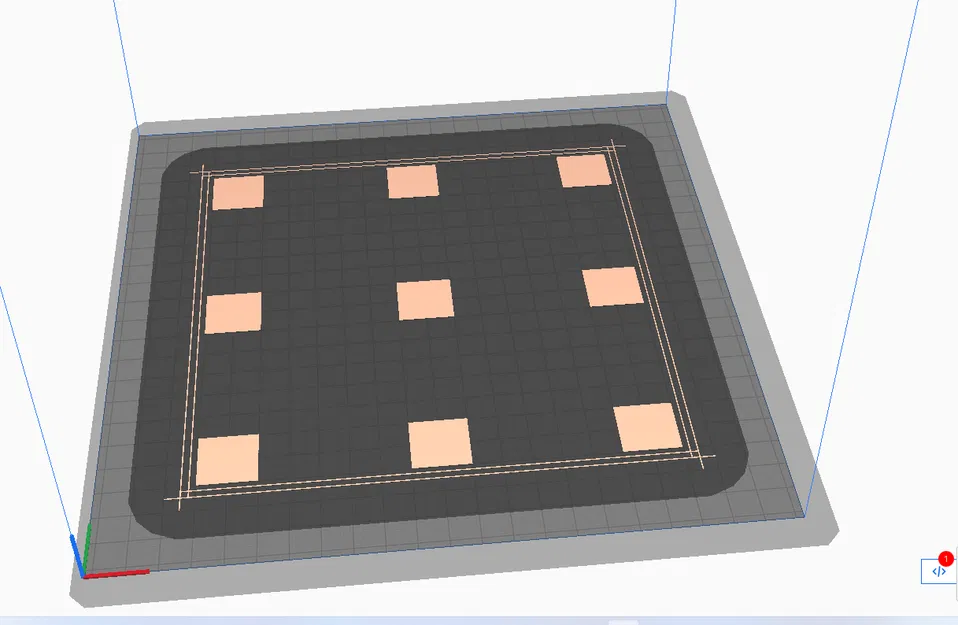 First layer chuẩn: Ender 3 v2/S1/S1 Pro – ô 3x3 cân bed UBL (mriscoc) - Image 5