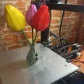 Tulip trên cành (nụ) – model 3D sẵn sàng 3D print - Thumbnail 3