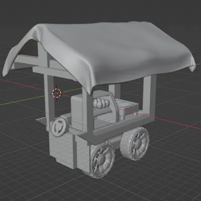 Carro venta ambulante – Xe đẩy bán đồ ăn nhanh