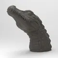 Tác phẩm điêu khắc Đầu Cá Sấu (Crocodile Head sculpture) - Thumbnail 4