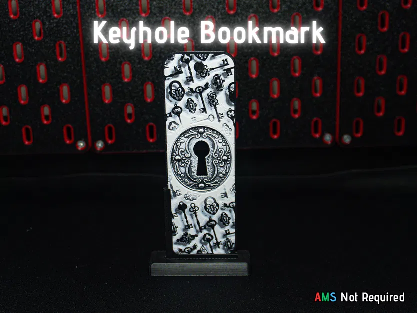 Bookmark Lỗ Khóa - Hueforge (Keyhole Bookmark) - Image 1