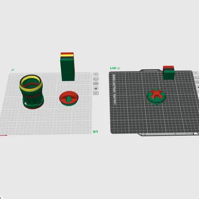 Hộp Đựng EDC Mini Nuke (Mini Nuke EDC Container)