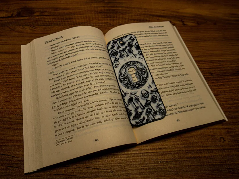 Bookmark Lỗ Khóa - Hueforge (Keyhole Bookmark) - Image 5