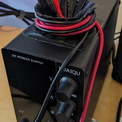 Cuộn quấn dây TPU cho nguồn lab (lab power supply) #FreeCAD