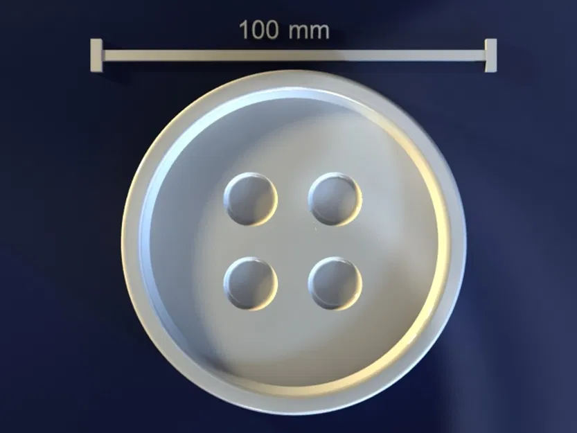 Button_61OSz – Mẫu 3D khuôn nút (Button Mold) sẵn sàng 3D print - Image 2