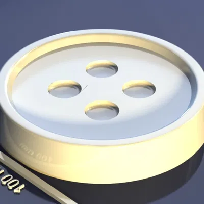 Button_61OSz – Mẫu 3D khuôn nút (Button Mold) sẵn sàng 3D print