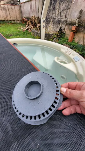 Nắp lọc spa Hotube (skimmer spa hotube) - Image 2