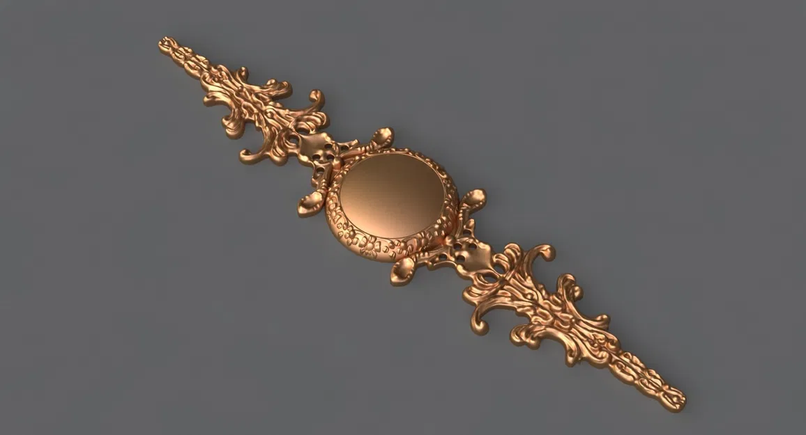 Decoration_nCaPG – Mẫu 3D khuôn trang trí (molding/phào chỉ) sẵn sàng 3D print - Image 2