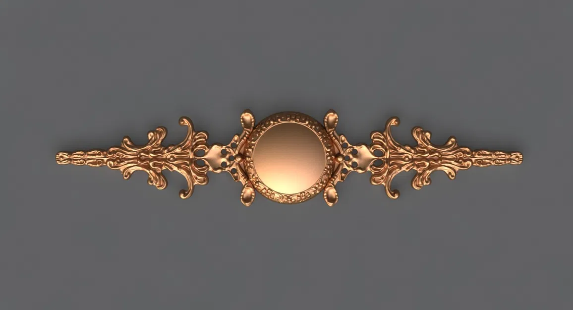 Decoration_nCaPG – Mẫu 3D khuôn trang trí (molding/phào chỉ) sẵn sàng 3D print - Image 4