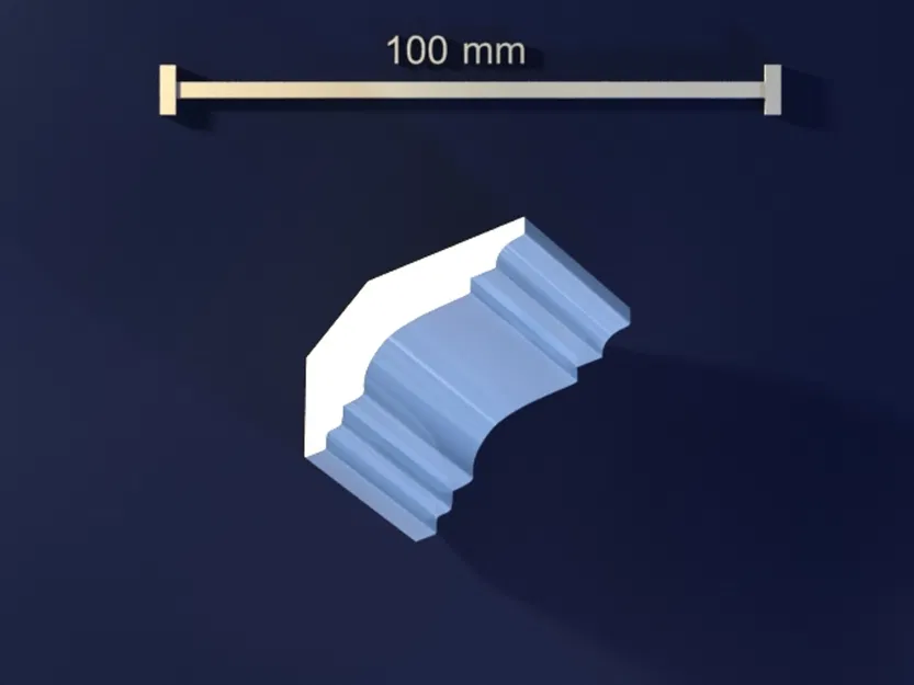 Cornice_zuxrY – Mẫu 3D khuôn Cornice chất lượng cao, sẵn sàng 3D print - Image 1