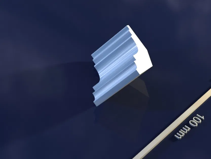 Cornice_zuxrY – Mẫu 3D khuôn Cornice chất lượng cao, sẵn sàng 3D print - Image 3