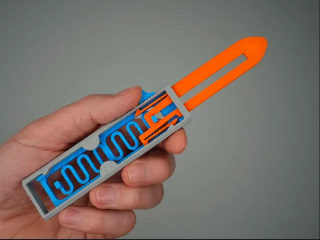 OTF Fidget Knife - chỉ 3 phần - Image 1