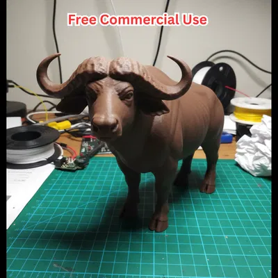 Tượng Trâu Rừng Châu Phi Bán Hiện Thực