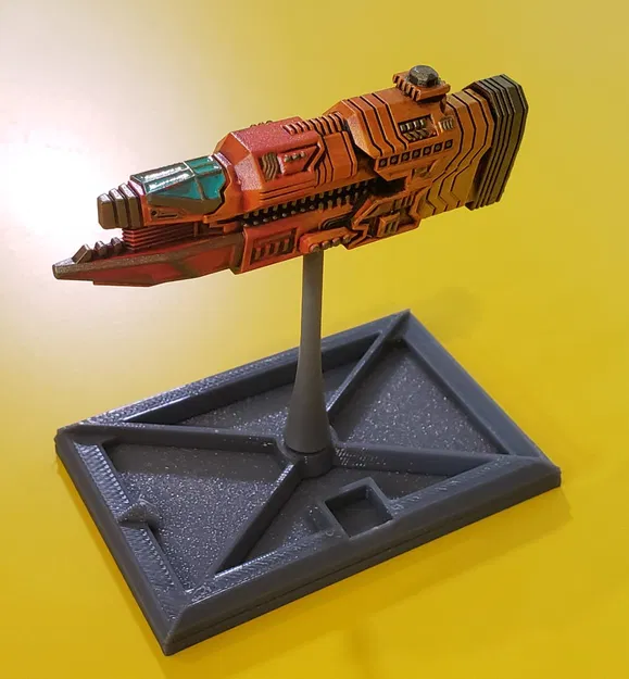 OPR: Warfleets rectangular ship bases – Đế tàu hình chữ nhật (2 mảnh) - Image 1