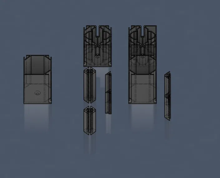 Khay tổ chức cáp USB treo tường (USB cable organizer) - Image 2