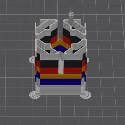 Khay tổ chức cáp USB treo tường (USB cable organizer)