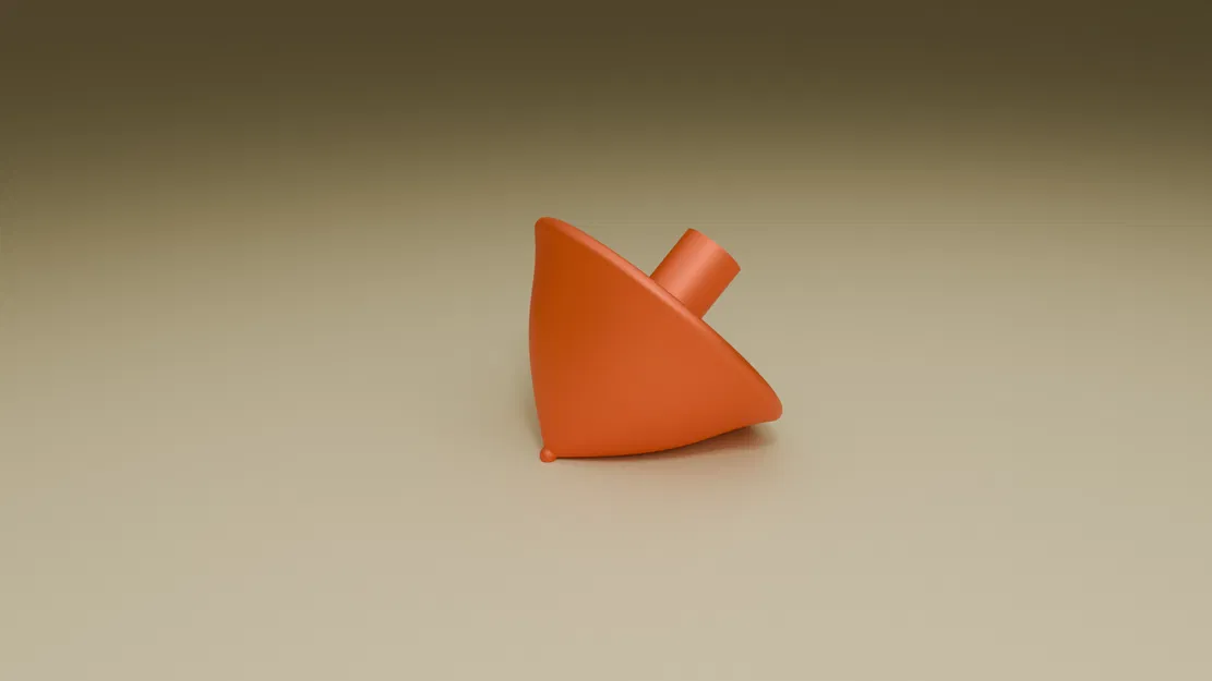 Đồ chơi quay tay (Spinning Toy) 2 phần – Dễ in, không cần Support - Image 1