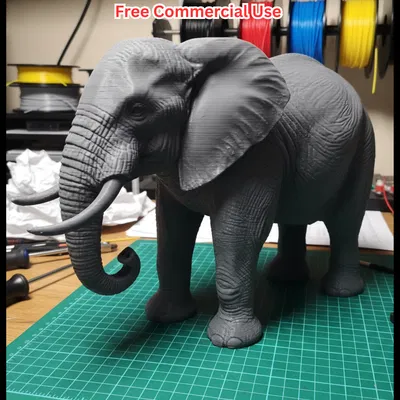 Tượng Voi Châu Phi Bán Hiện Thực