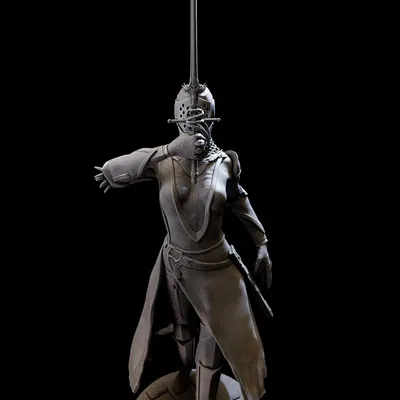 DarkLady 3d print ready