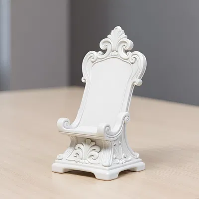 Ngai Vàng Hoa Văn Cầu Kỳ – Ornate Throne 3D Printable (3D print model)