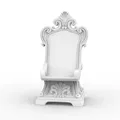 Ngai Vàng Hoa Văn Cầu Kỳ – Ornate Throne 3D Printable (3D print model) - Thumbnail 2