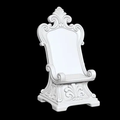 Ngai Vàng Hoa Văn Cầu Kỳ – Ornate Throne 3D Printable (3D print model)