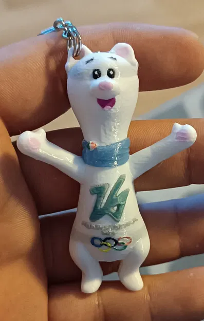 Móc khóa linh vật Thế vận hội Mùa đông Cortina 2026! - Image 1