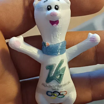 Móc khóa linh vật Thế vận hội Mùa đông Cortina 2026!