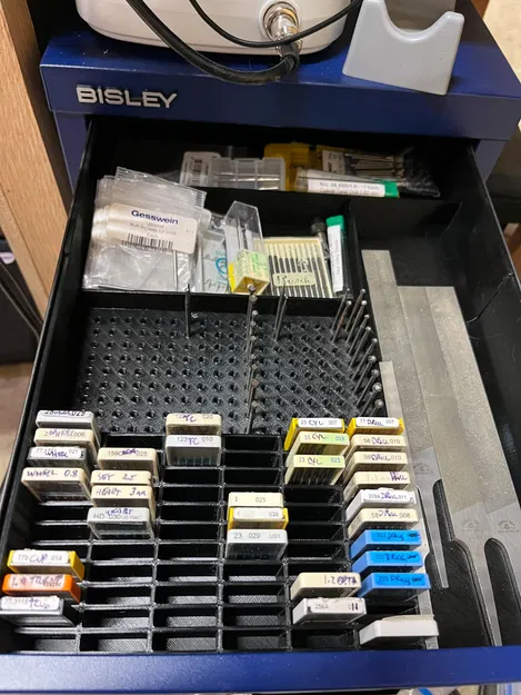 Insert ngăn kéo thép Bisley 2 cho thợ kim hoàn - Image 1