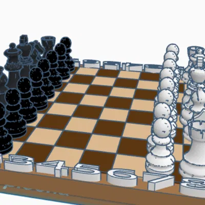 šachovnice – Mẫu trang trí