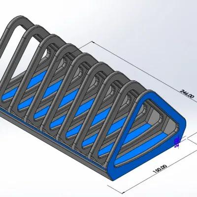 Bộ sắp xếp nắp hộp lưu trữ (Storage box lid organizer)