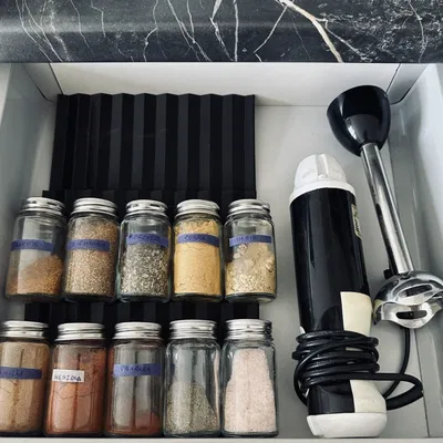 Khay Insert Sắp Xếp Ngăn Kéo Cho Hũ Gia Vị – 189 × 102 mm