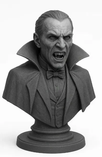 Tượng Bust Dracula - Bela Lugosi - Image 1