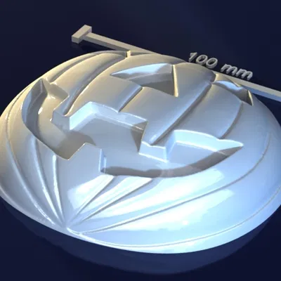 Halloween Pumpkin – Khuôn Bí Ngô 3D Chất Lượng Cao