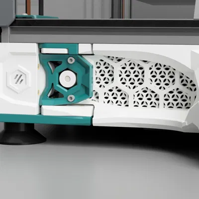 VORON 2.4 Stealth Skirts - Bản Cheese Grater & Honeycomb 250/300/350