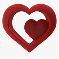 Heart Valvet Red - Thumbnail 2