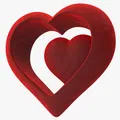 Heart Valvet Red - Thumbnail 3
