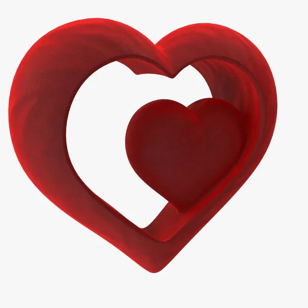 Heart Valvet Red - Image 4