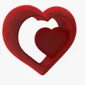 Heart Valvet Red - Thumbnail 4