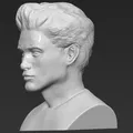 Bust Edward Cullen (Twilight) Robert Pattinson – file STL/OBJ sẵn sàng in 3D - Thumbnail 1